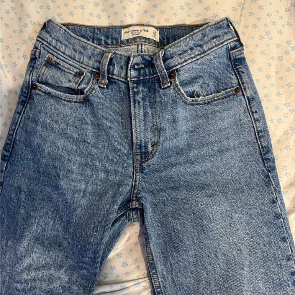 Abercrombie & Fitch Light Blue Denim Jeans